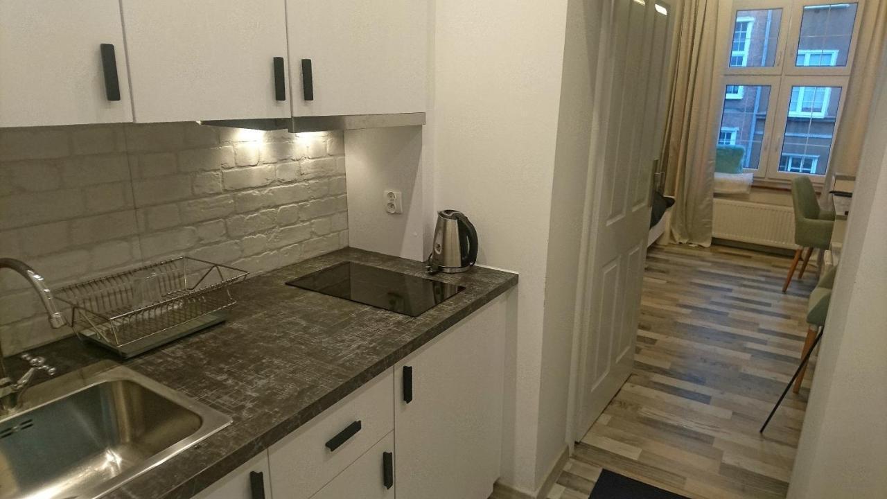 Tawerna Rybaki Old Town Apartment Gdansk Bagian luar foto